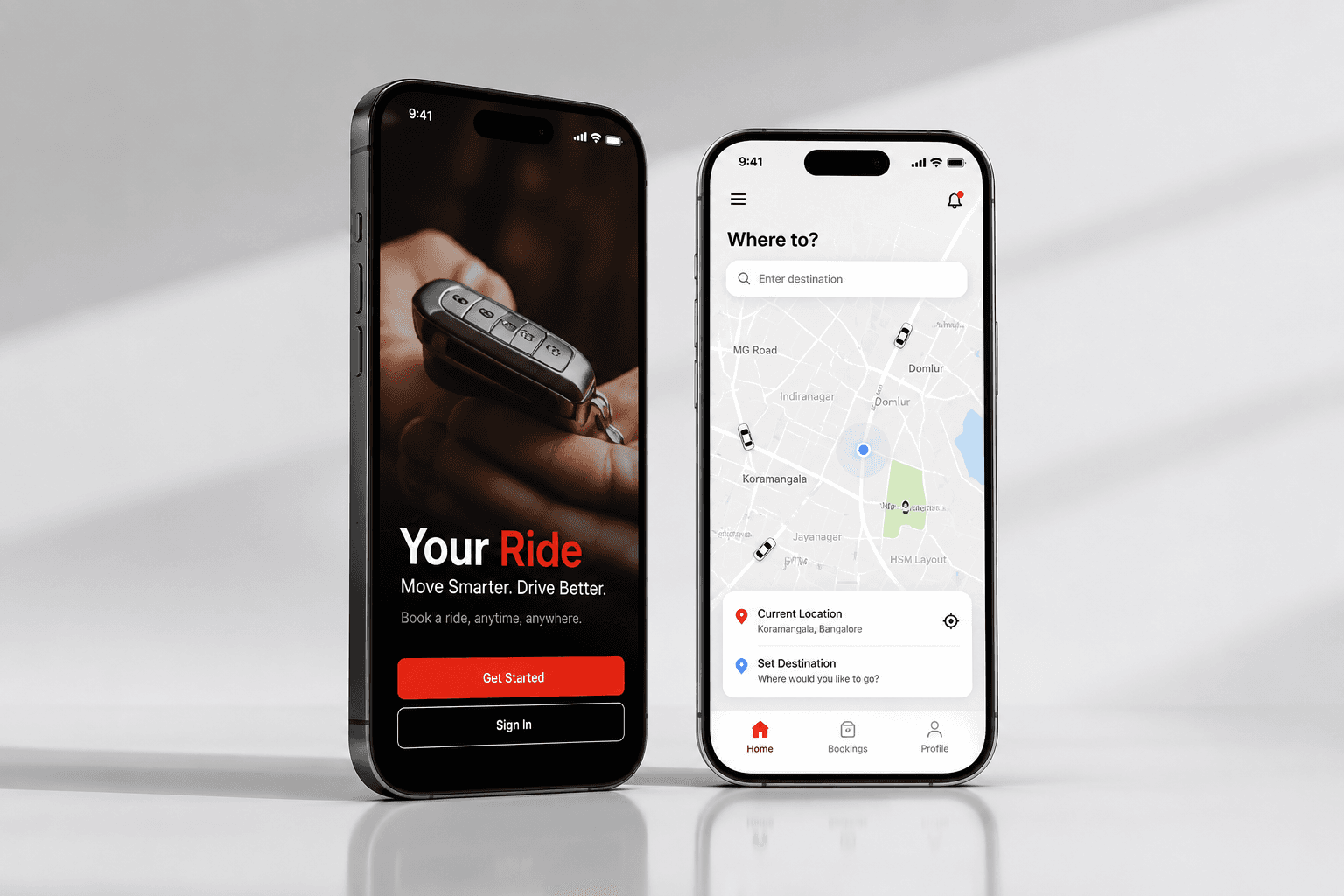 Ride Sharing App
